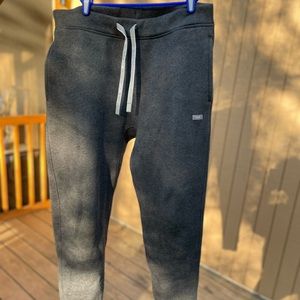 Mens Heather Charcoal Figs Sweatpants